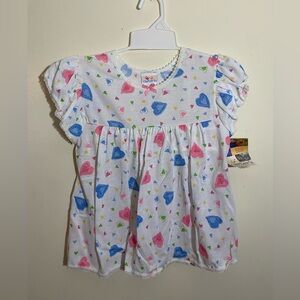 Carter's Heart and Triangle Print Baby Dress